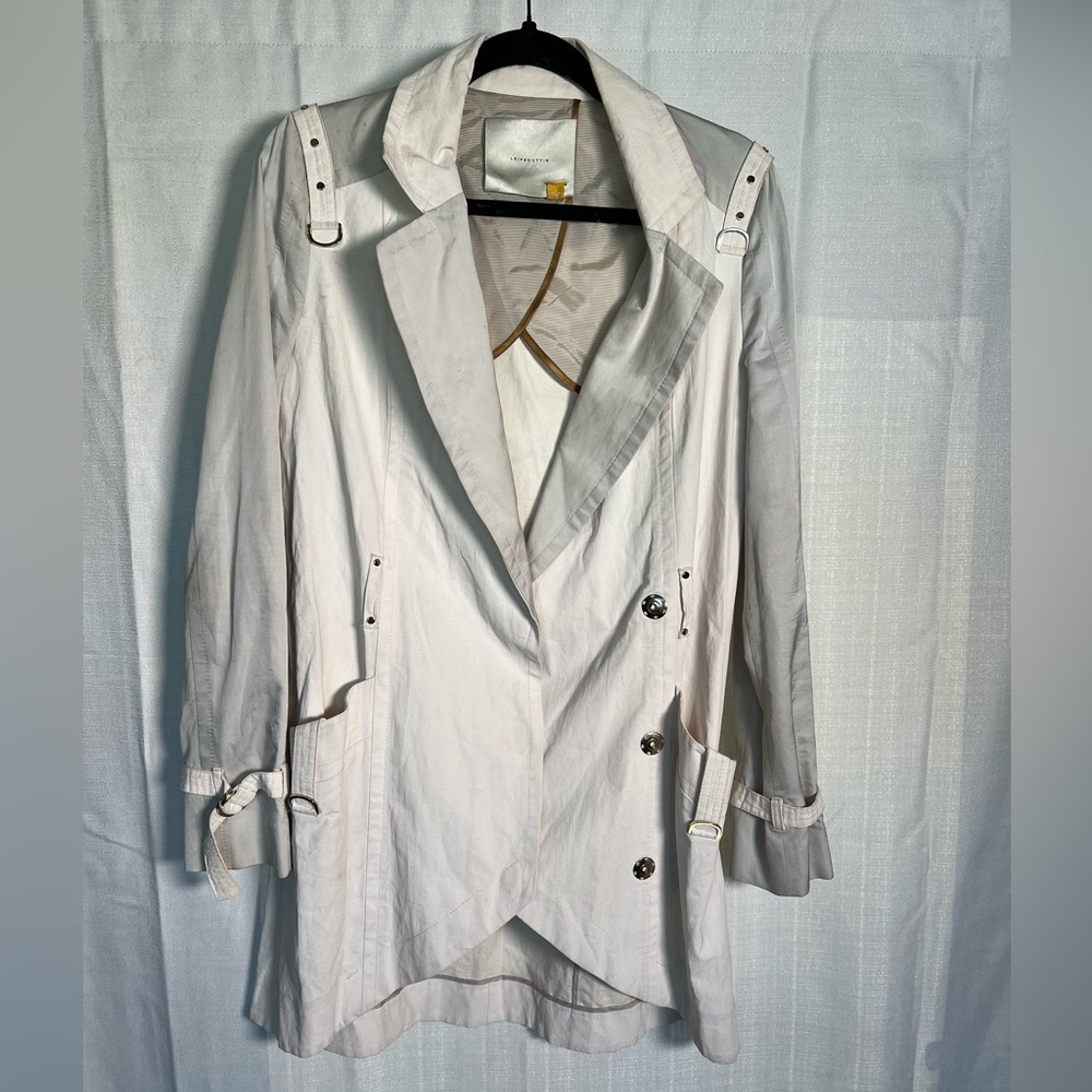 Leifsdottir‎ Women Linen Blend Coat Jacket- 4